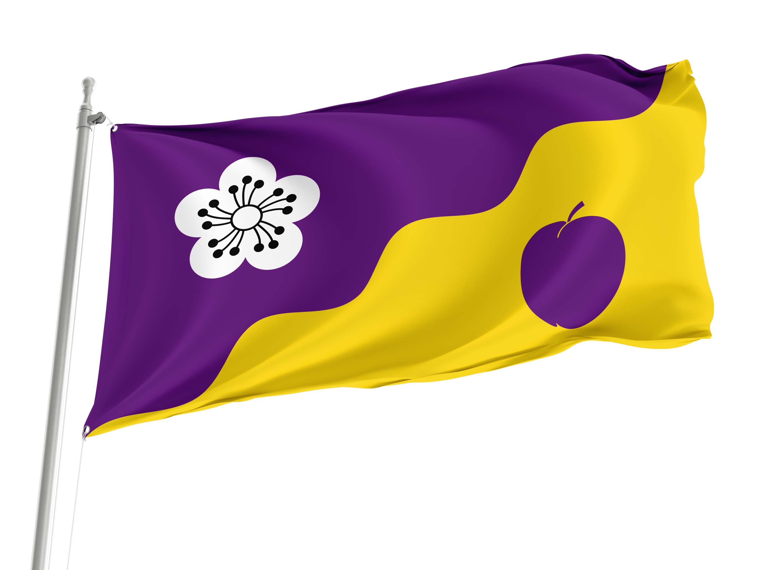 Flore Flag for Indoor & Outdoor Use