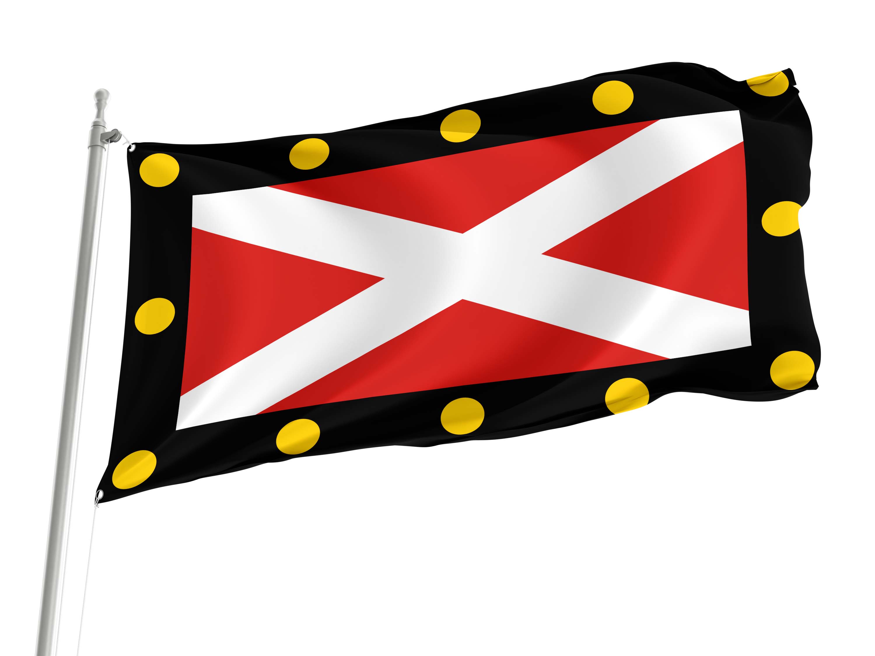 Hampton Poyle Flag for Indoor & Outdoor Use