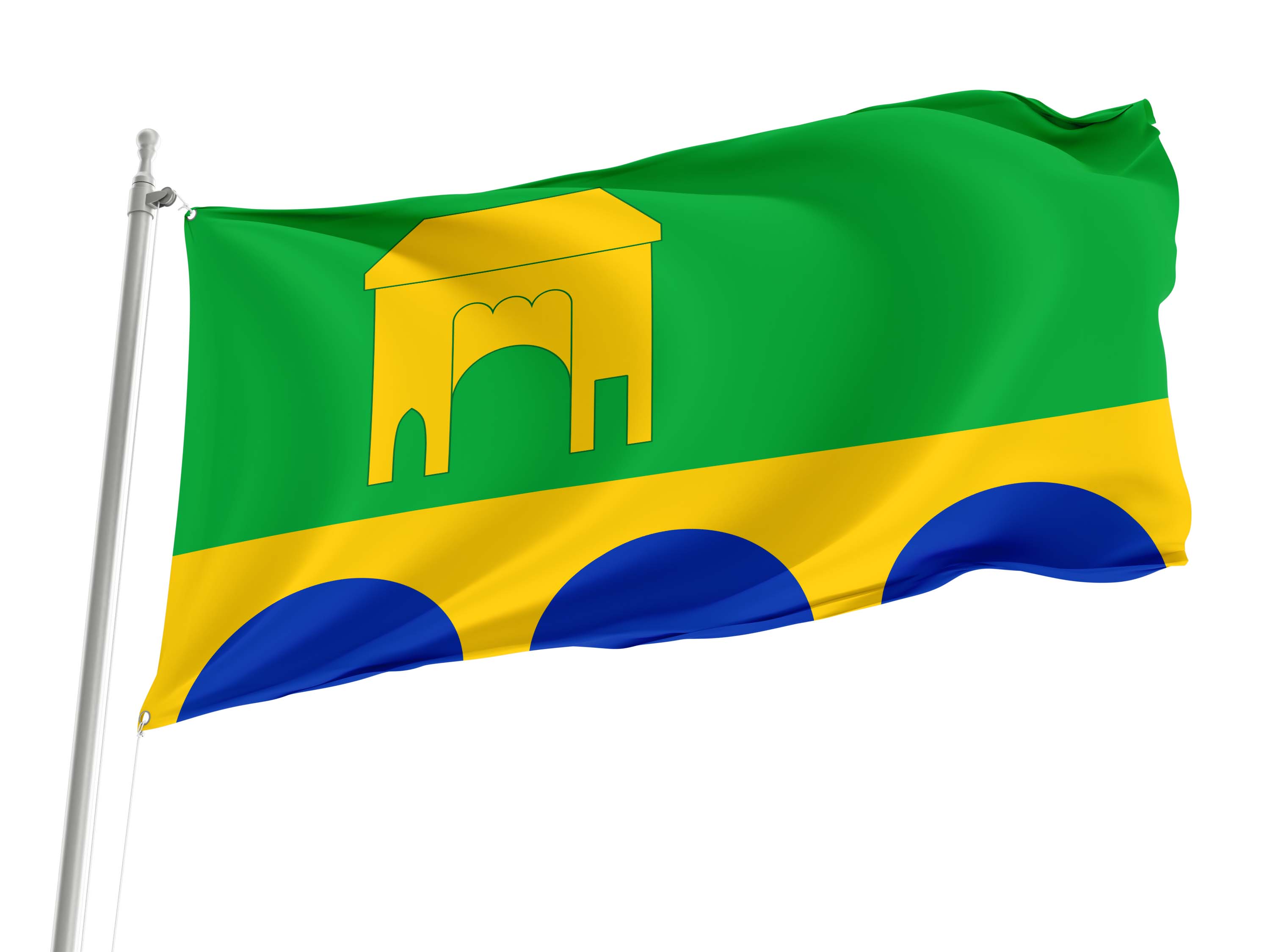 Monmouth Flag for Indoor & Outdoor Use