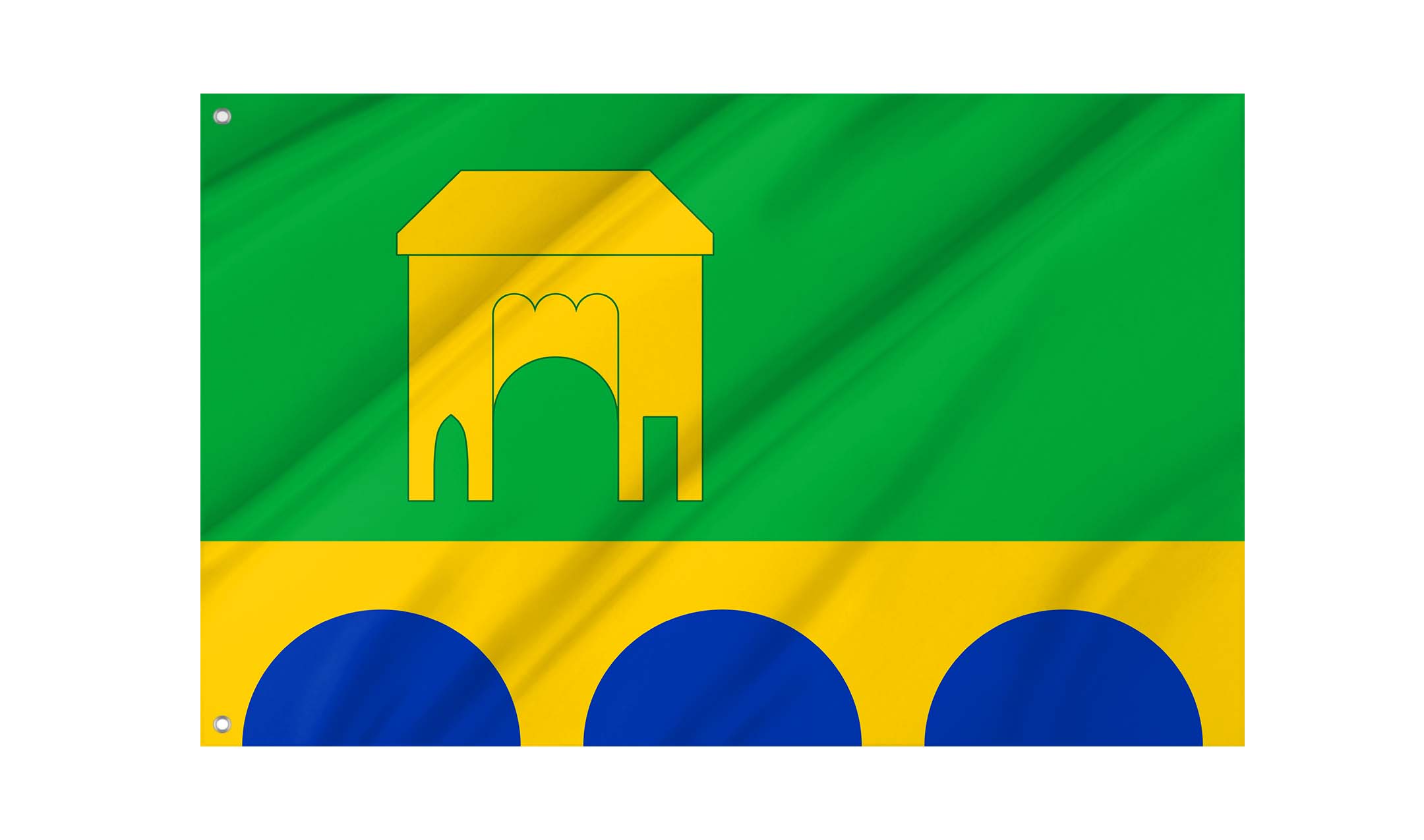 Monmouth Flag for Indoor & Outdoor Use