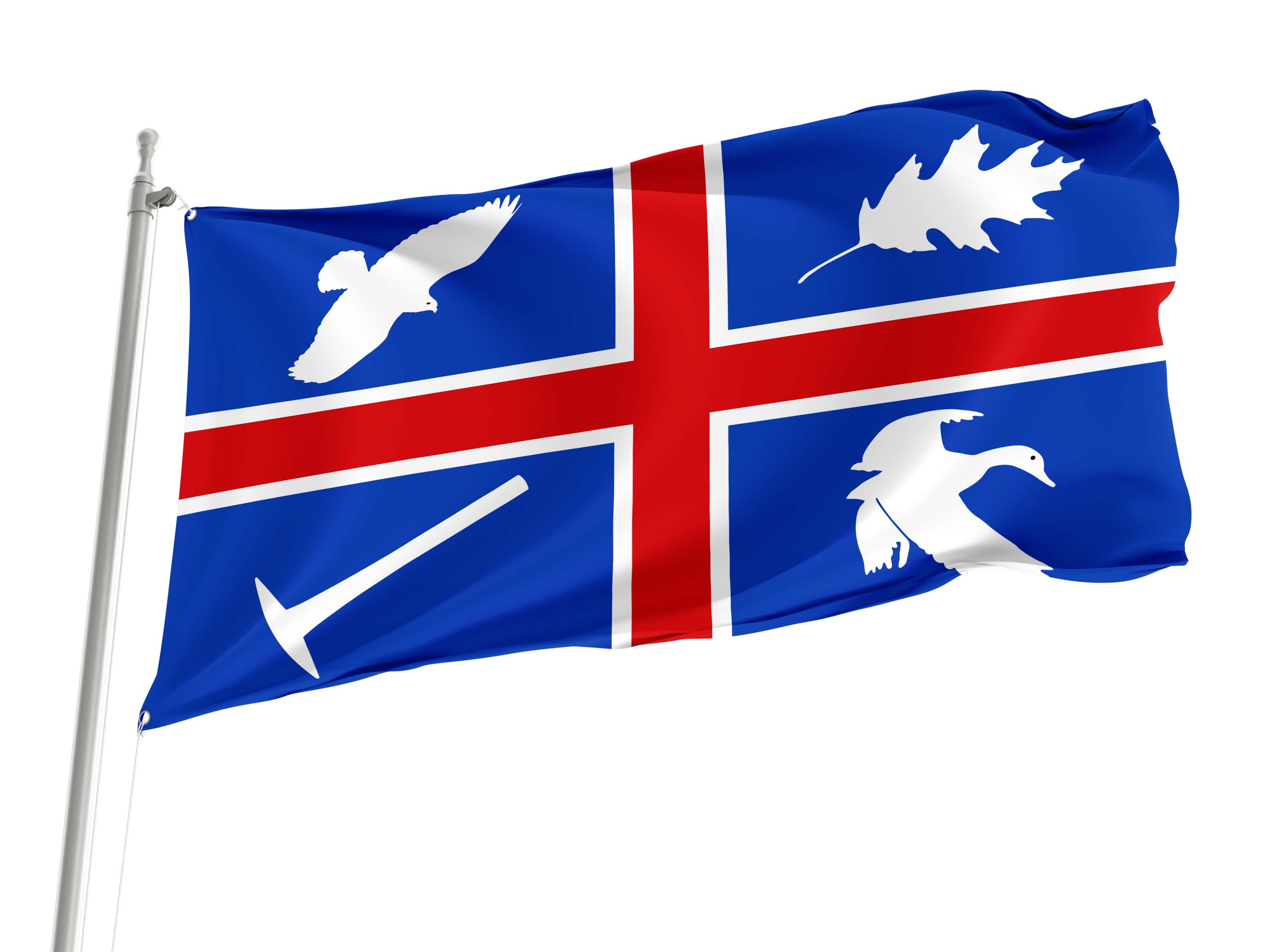Wroxton Flag for Indoor & Outdoor Use