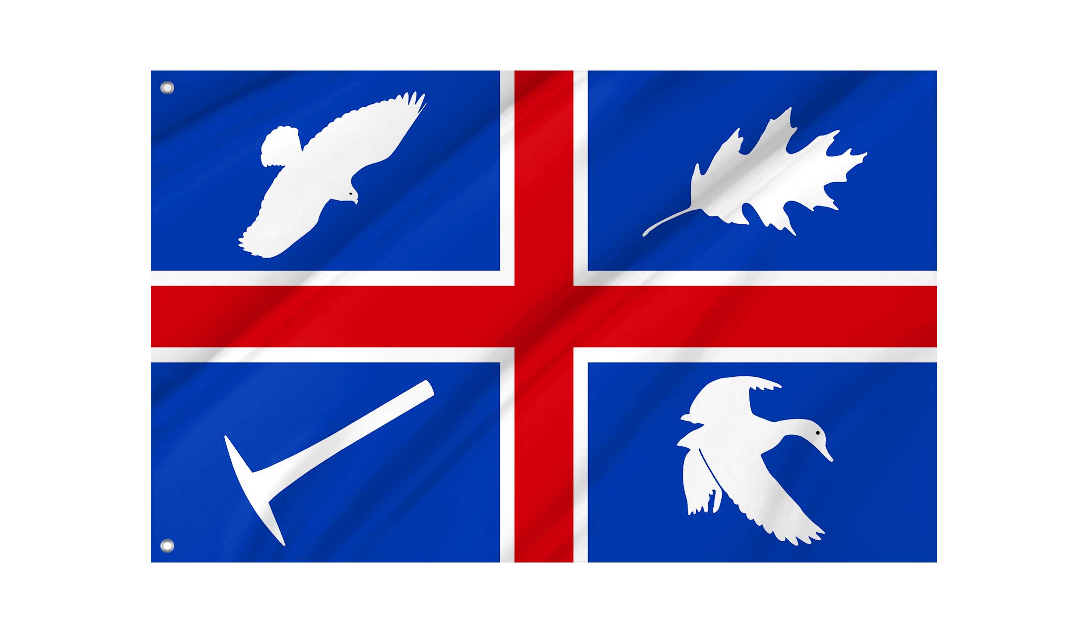 Wroxton Flag for Indoor & Outdoor Use