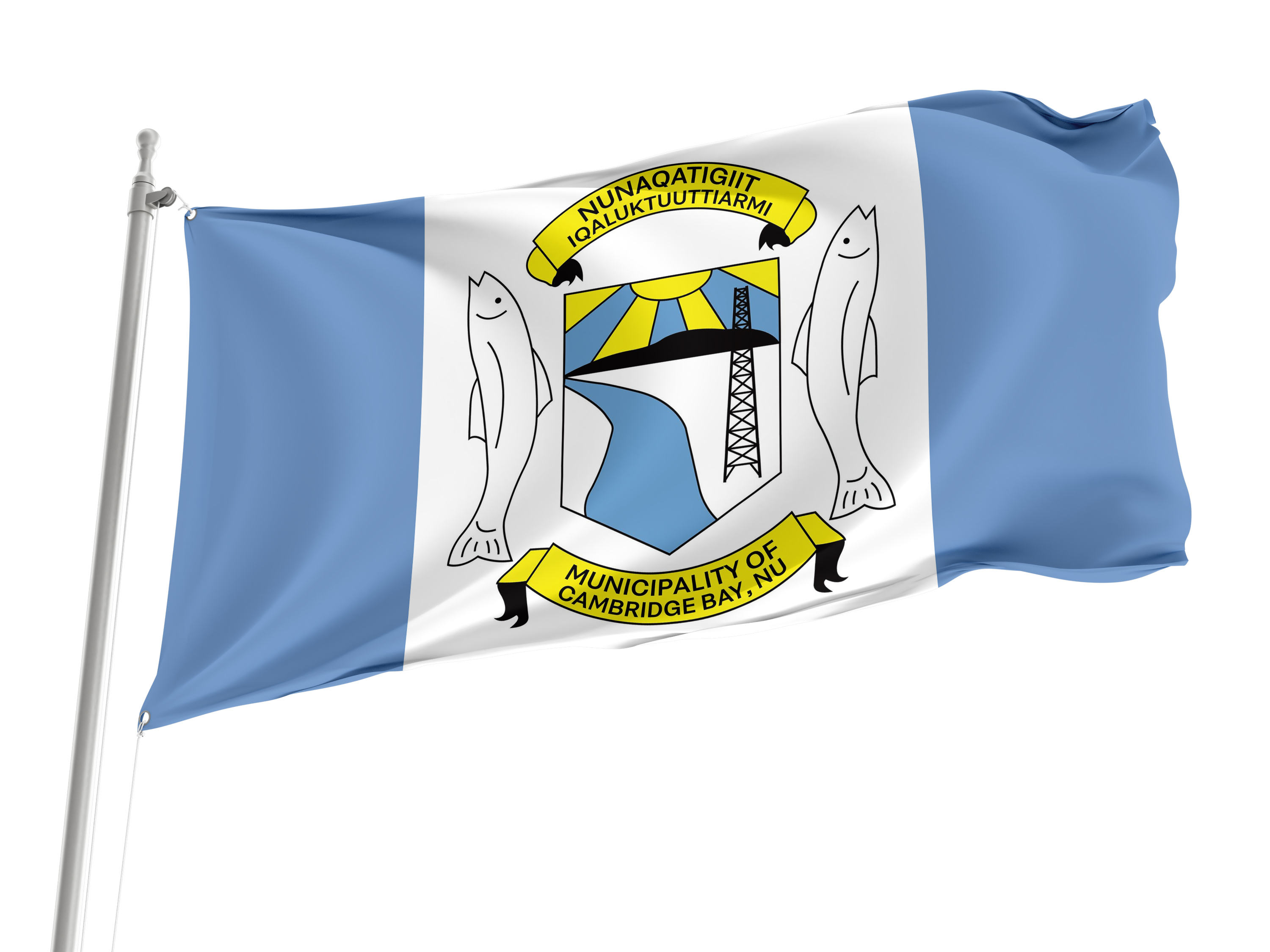 Cambridge Bay Flag for Indoor & Outdoor Use