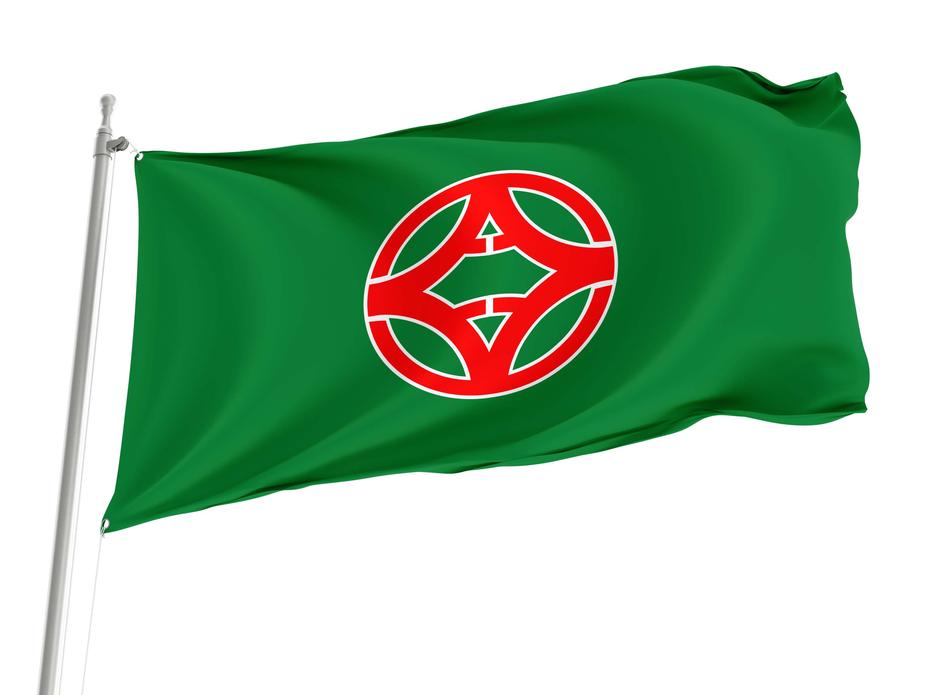 Shizunai Flag for Indoor & Outdoor Use