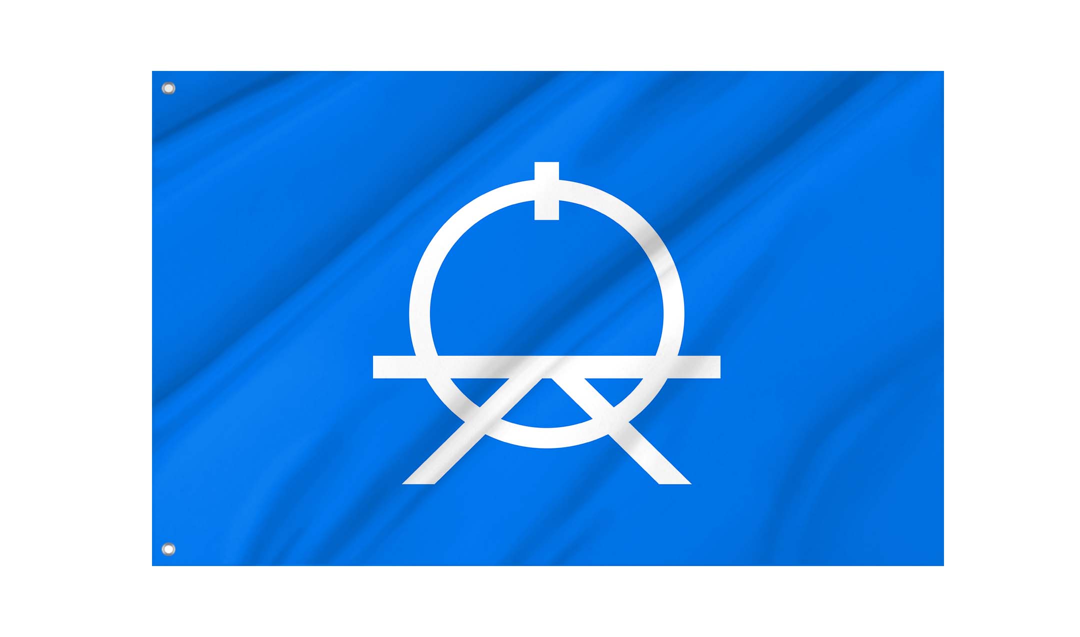 Okushiri-Village Flag for Indoor & Outdoor Use