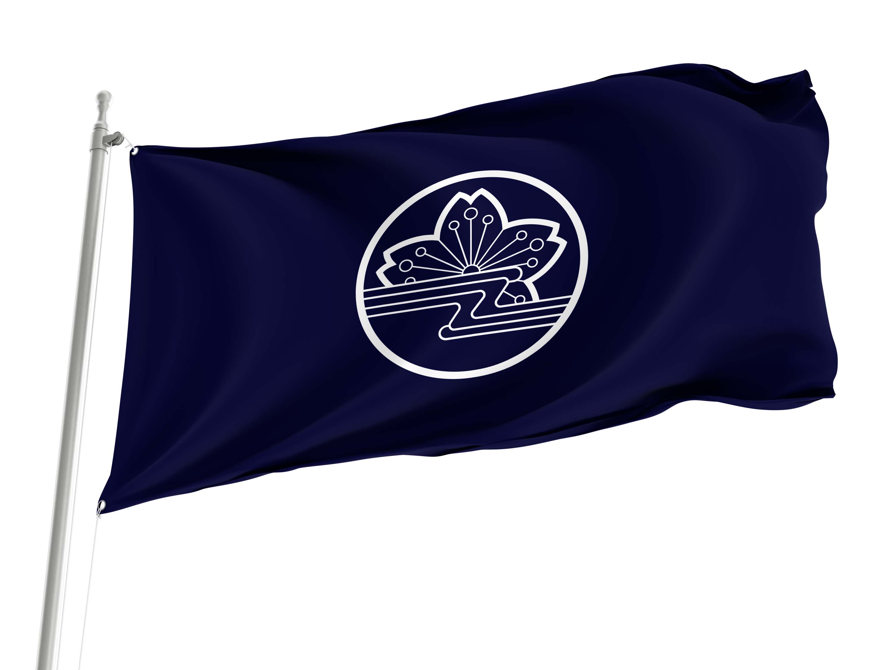Date Flag for Indoor & Outdoor Use