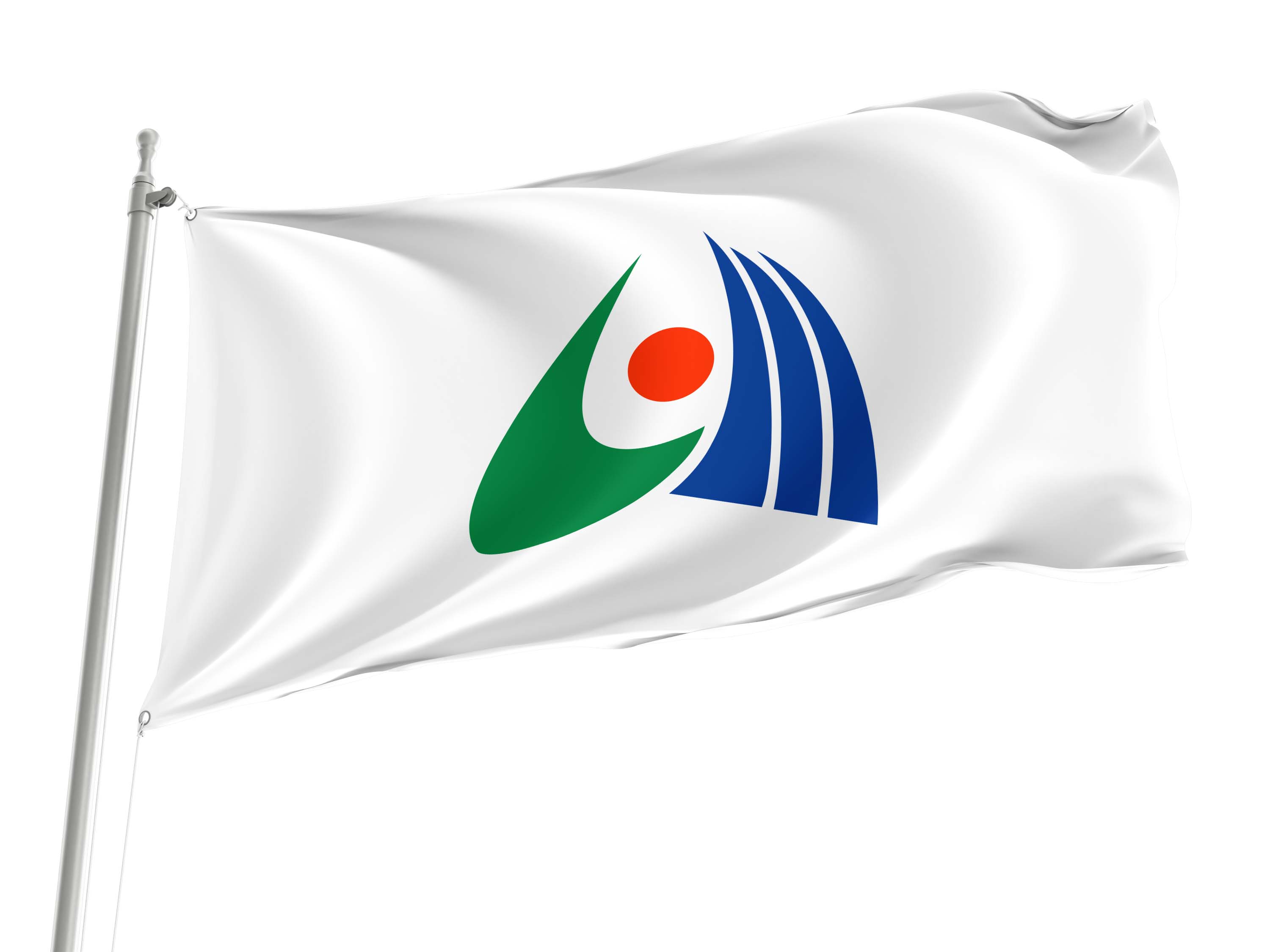 Mukawa Flag for Indoor & Outdoor Use
