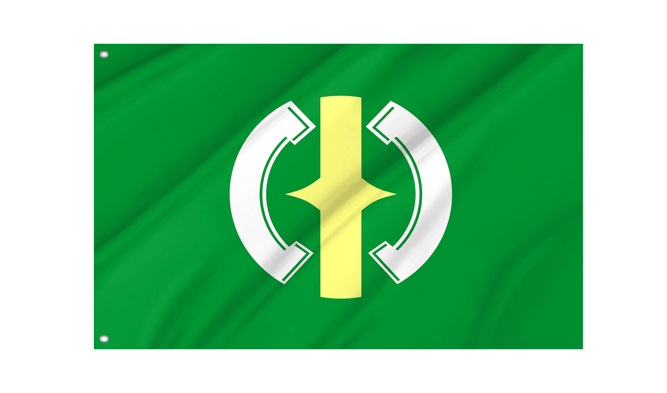Mukawa Former Flag for Indoor & Outdoor Use