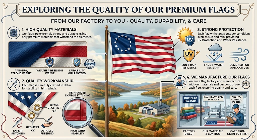 What Makes Our Flags Different? Quality You Can See and Feel